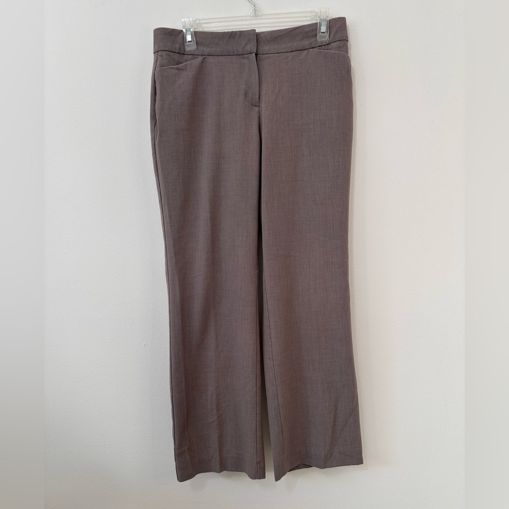 JM Collection Women’s Grey Petite Pants Workwear Professional